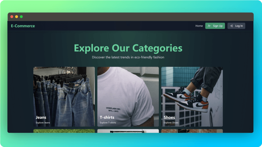 Full-Stack E-Commerce Platform